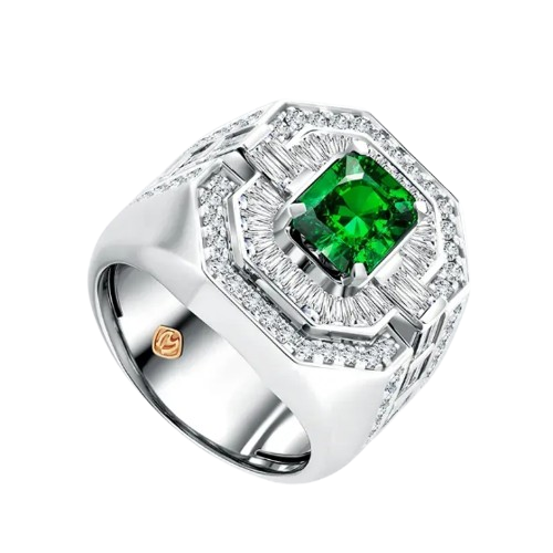 Kemewahan Precious Stone Rings dengan Emerald Stone di MONDIAL