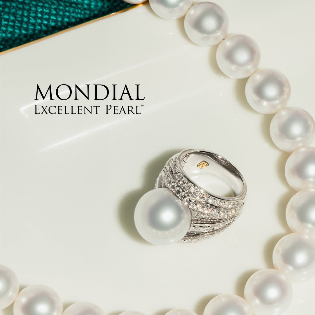 Pesona Pearl Earrings MONDIAL Excellent Pearl