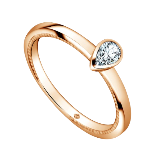Kemewahan Cincin Bentuk Berlian Pear yang Ada di Butik MONDIAL