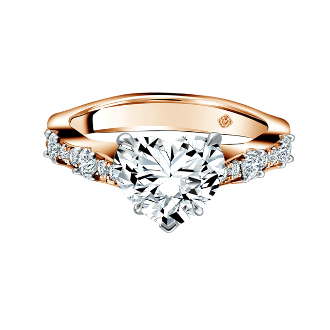 Pesona Cincin Lamaran I Said MONDIAL dengan Berlian Heart Shape