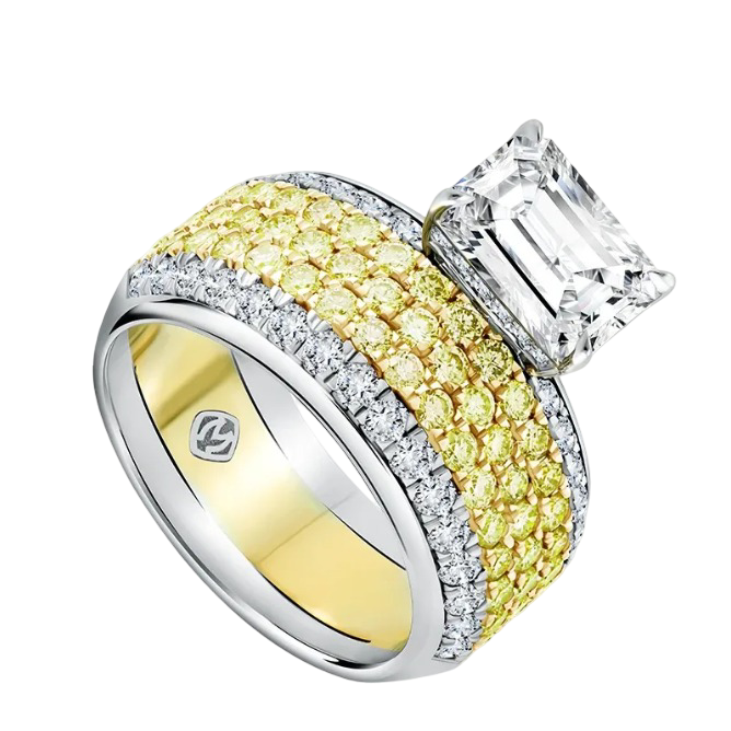 Pesona Cincin Berlian dengan Fancy Color dari MONDIAL