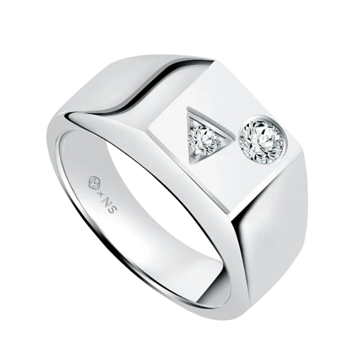 Nuansa Clean dari Cincin Minimalis MONDIAL untuk Pria yang Elegan