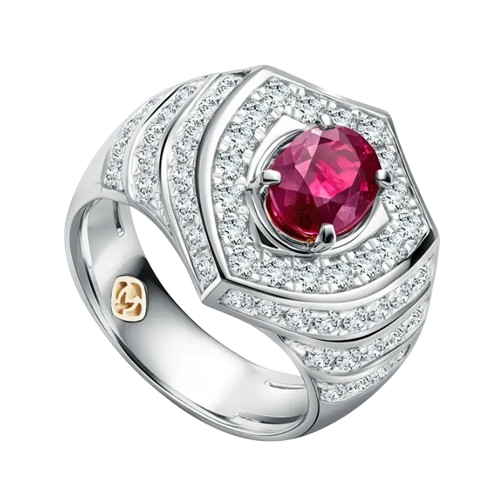 Pesona Kemewahan Cincin Pria dengan Precious Stone dari MONDIAL