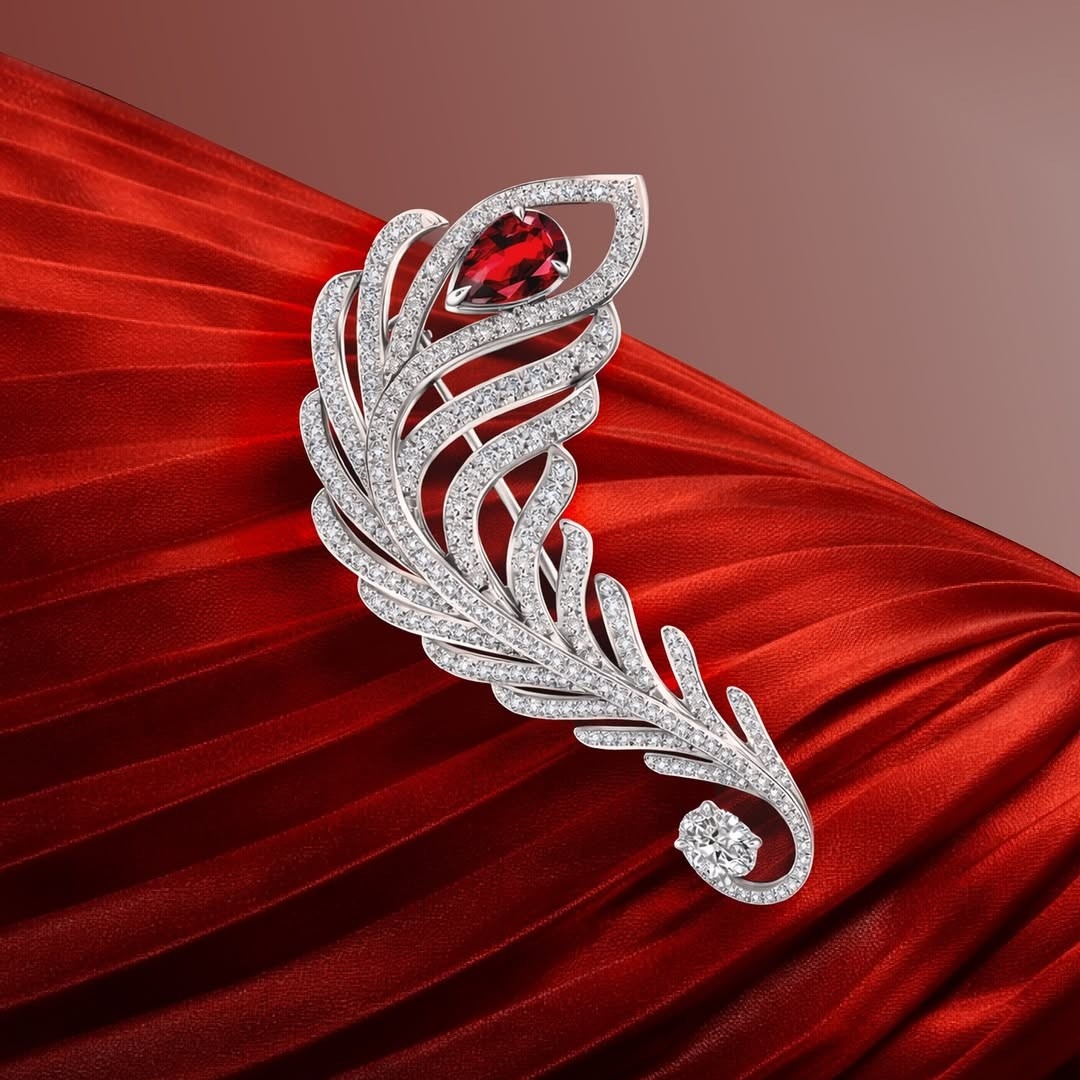 Warna Merah Ruby yang Memikat Membuatnya Jadi Perhiasan yang Standout