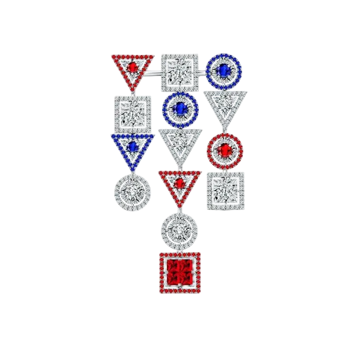 Kemewahan Men's Jewelry MONDIAL The Medallion Brooch