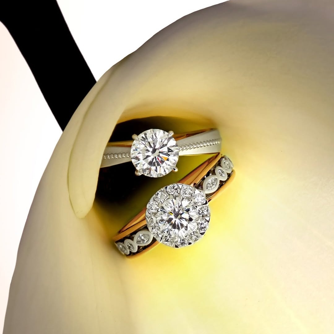 Pesona 66 Facet Berlian pada Diamond Rings Brilliant Rose