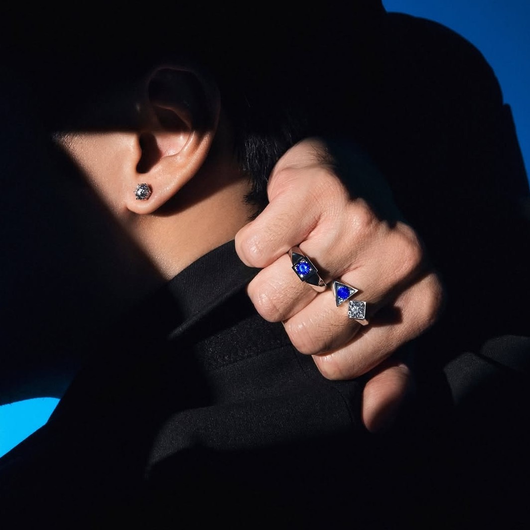 MONDIAL Precious Blue Sapphire Ring for Men