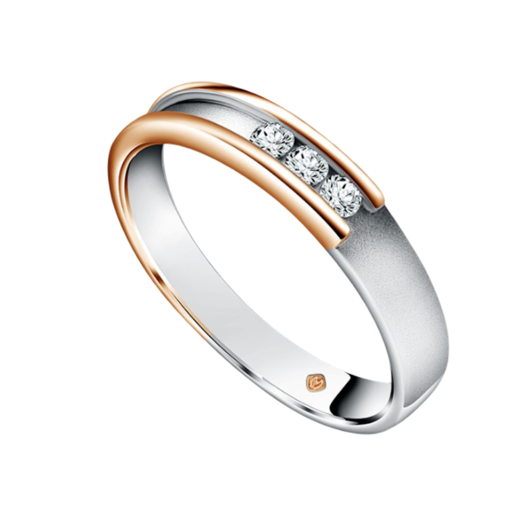 Kemewahan Wedding Ring Three Stone Ada di Butik MONDIAL