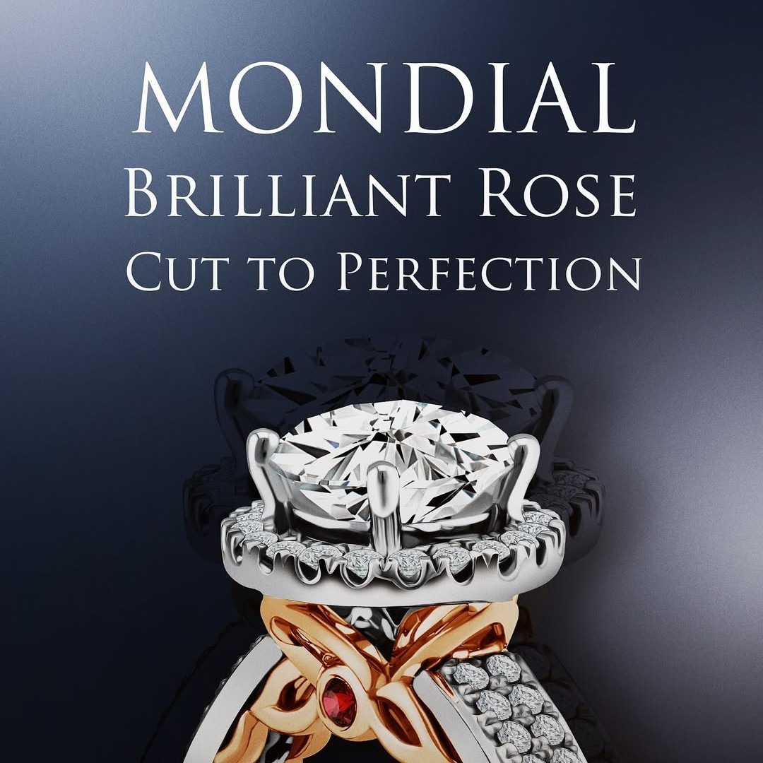 Diamond Rings yang Memiliki 66 Facet dari Brilliant Rose MONDIAL