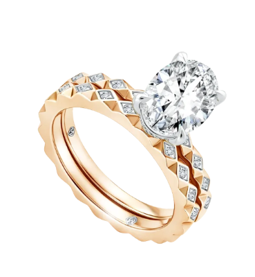 Pesona Cincin Wanita dari MONDIAL Berhias Oval Shape Diamond