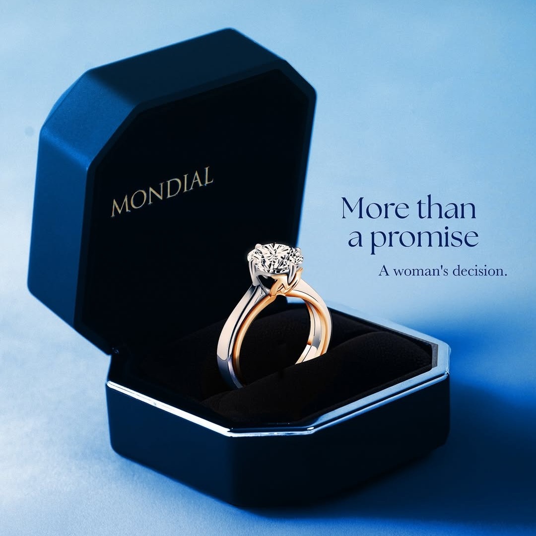 Setiap Perhiasan Berlian MONDIAL Dijamin dengan Double Certification Bertaraf Internasional