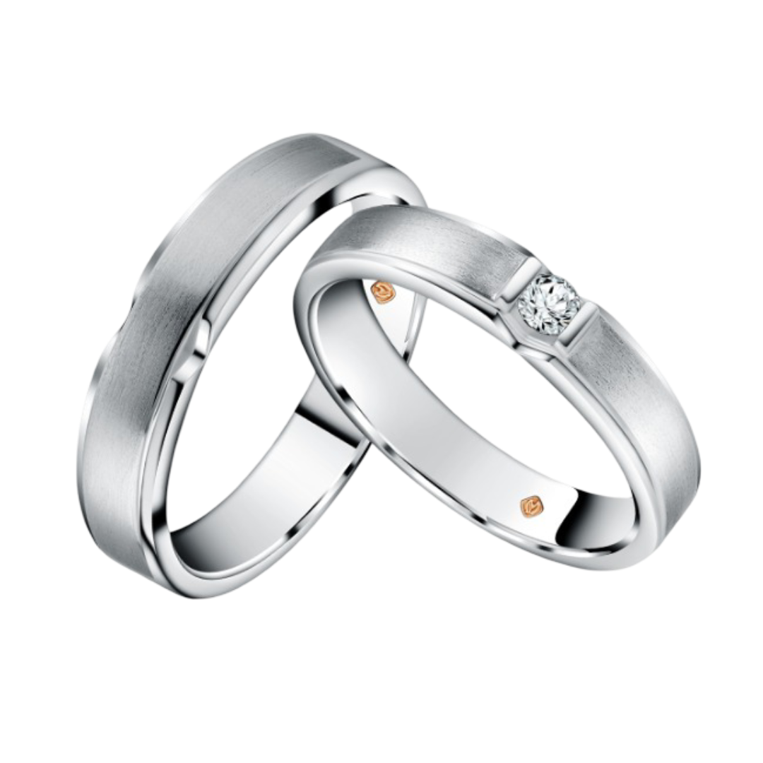 Pesona Wedding Ring Solitaire MONDIAL