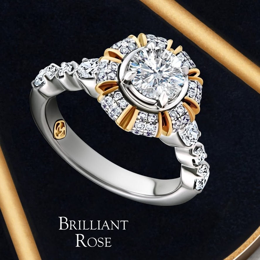 Sempurnakan Momen Lamaran dengan Model Cincin Tunangan Brilliant Rose yang Elegan