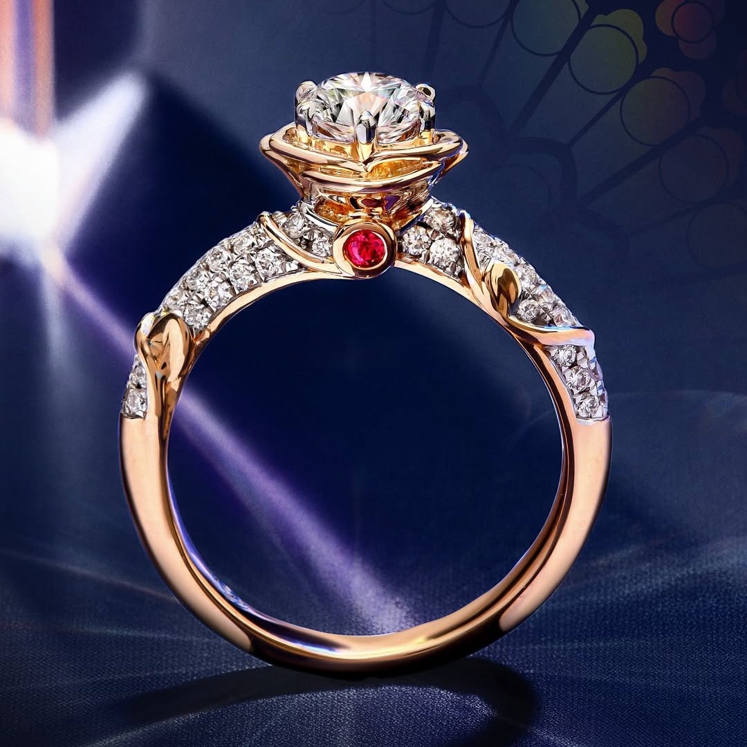 Pesona Model Cincin Tunangan Terbaru dari MONDIAL Brilliant Rose