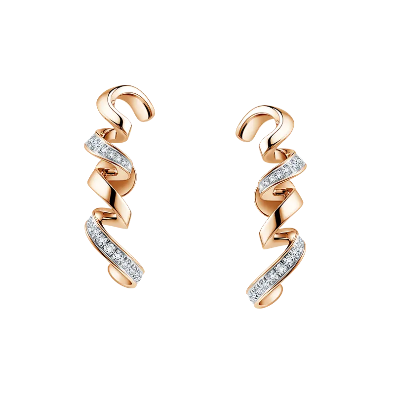 &Eacute;loratie Diamond Earrings MONDIAL Dreams dengan Desain Pita yang Anggun