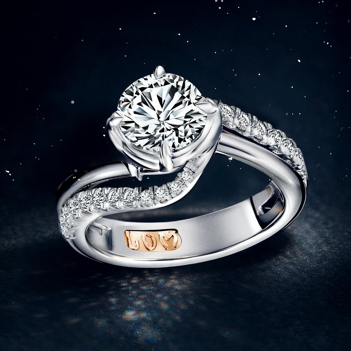 Cincin Tunangan Terbaru dengan Branded Diamond MONDIAL dan Kilau Berlian Maksimal