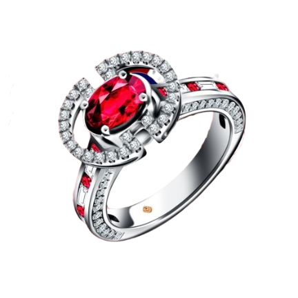 Sempurnakan Penampilan dengan Model CIncin Batu Ruby Wanita MONDIAL