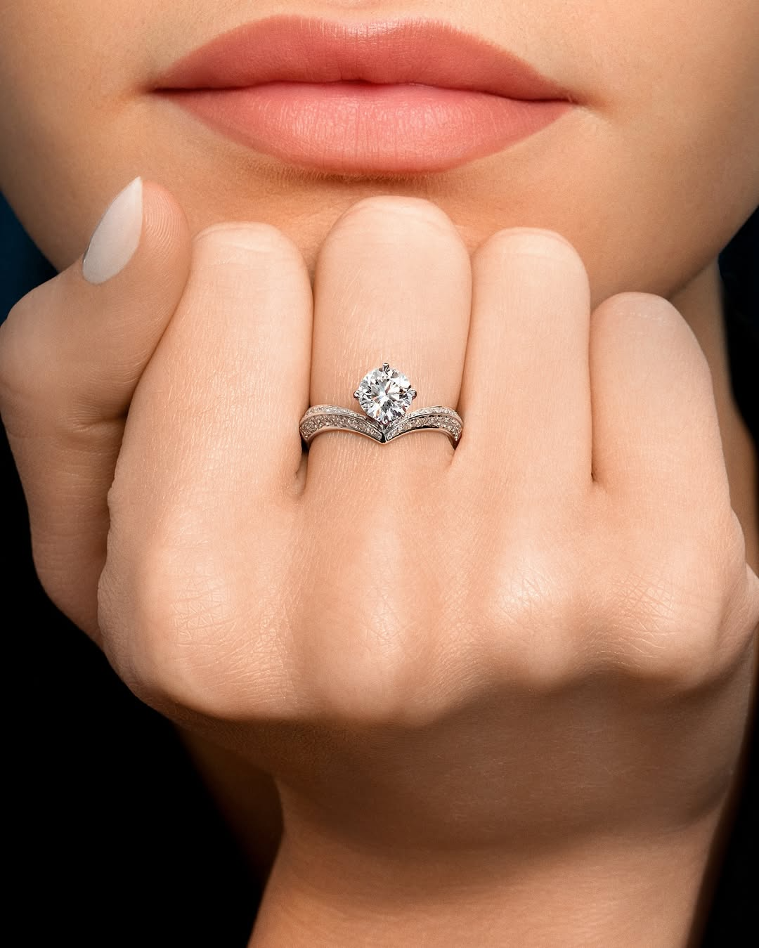 Diamond Engagement Ring MONDIAL Excellent Cut