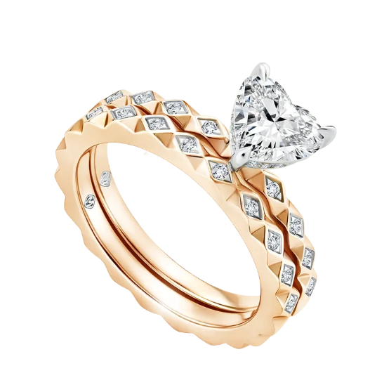 Bentuk Berlian Heart Shape pada Cincin Tunangan Terbaru I Said MONDIAL