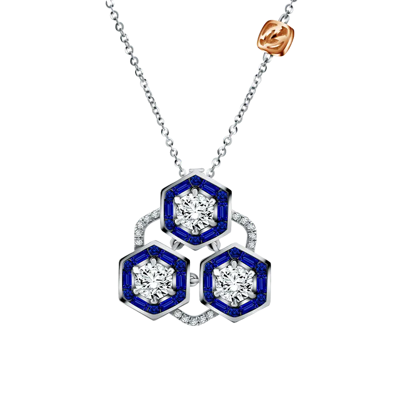 Perhiasan dengan Batu Sapphire MONDIAL untuk Hadiah Pernikahan