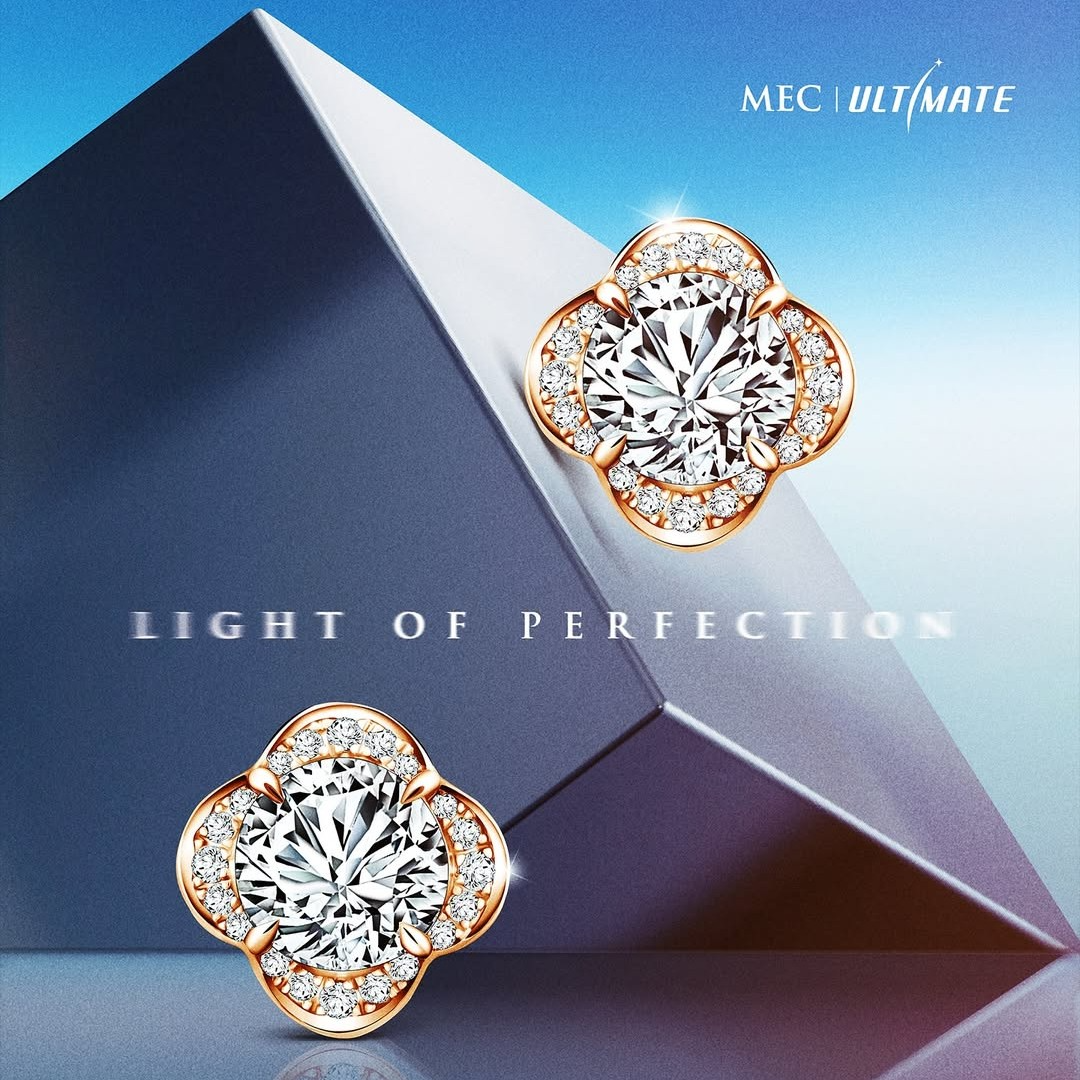 Kemewahan Anting Berlian dengan Branded Diamond MEC Ultimate