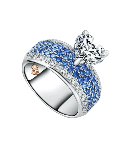 Sempurnakan Koleksi dengan Cincin Bentuk Berlian Heart MONDIAL