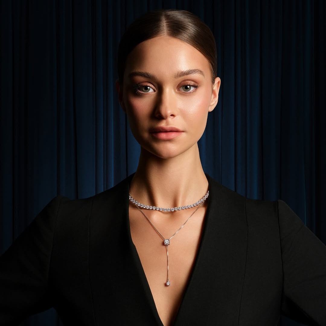 Layering Diamond Necklace MONDIAL