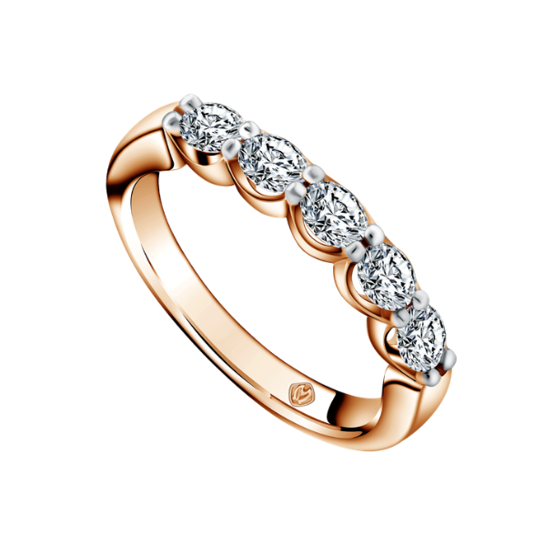 Pesona Cincin dengan Oval Cut Diamond dari MONDIAL sebagai Cincin Lamaran