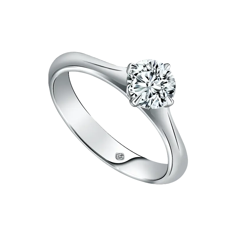 Model Cincin Tunangan Berlian Solitaire Mewah dari MONDIAL House of Brands