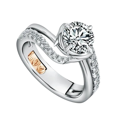 Kilau Sempurna Cincin Tunangan Light of MONDIAL