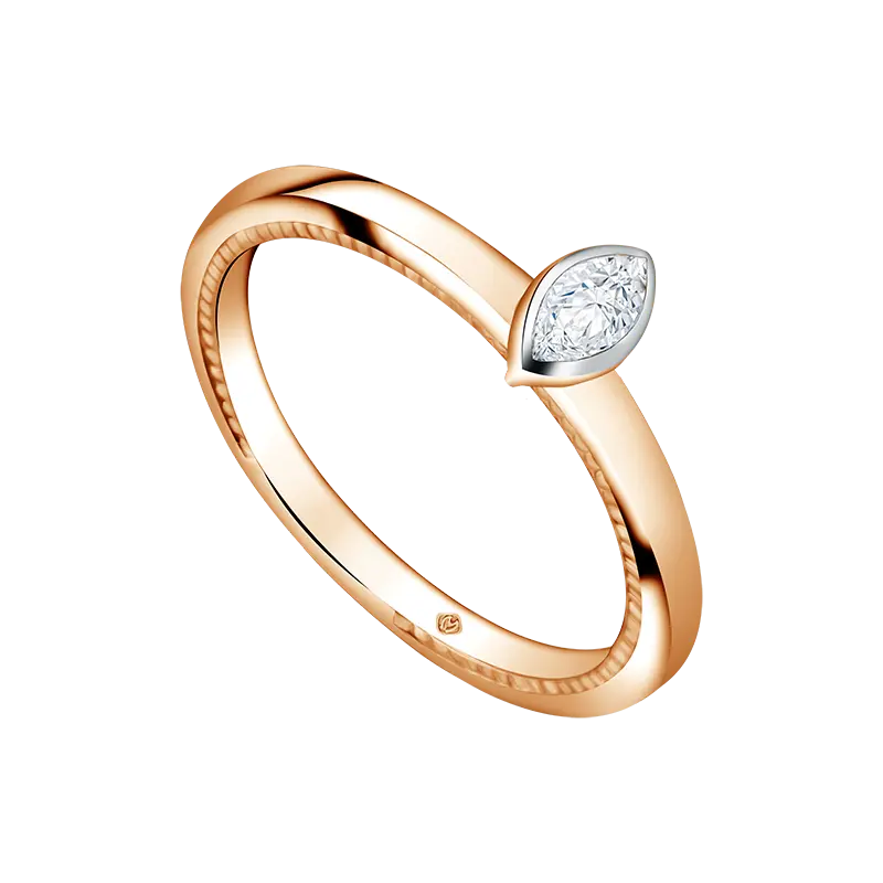 Model Cincin Lamaran MONDIAL dengan Bentuk Marquise Diamond Cut Pesona Elegan dan Timeless