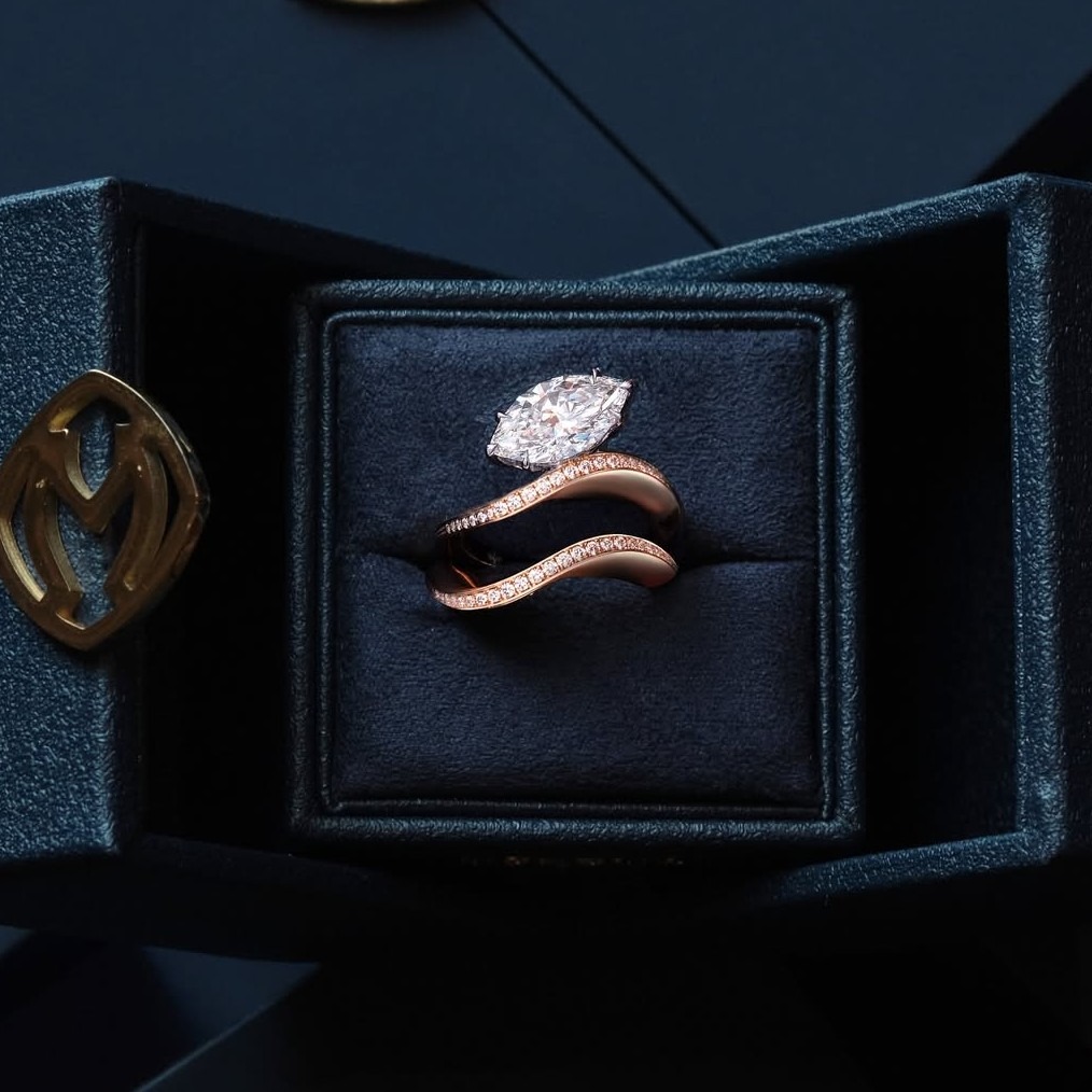 Kemewahan Model Cincin Berlian Fancy Stacks dari I Said MONDIAL