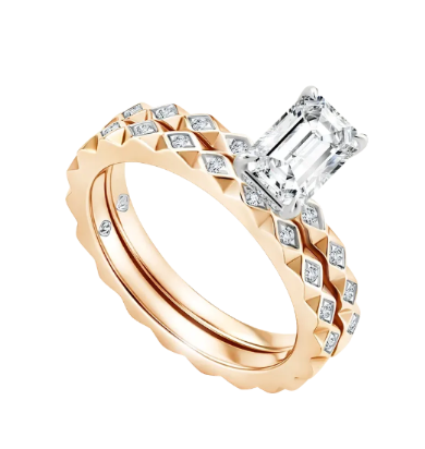 Pesona Engagement Ring dari MONDIAL dengan Bentuk Diamond Pilihan