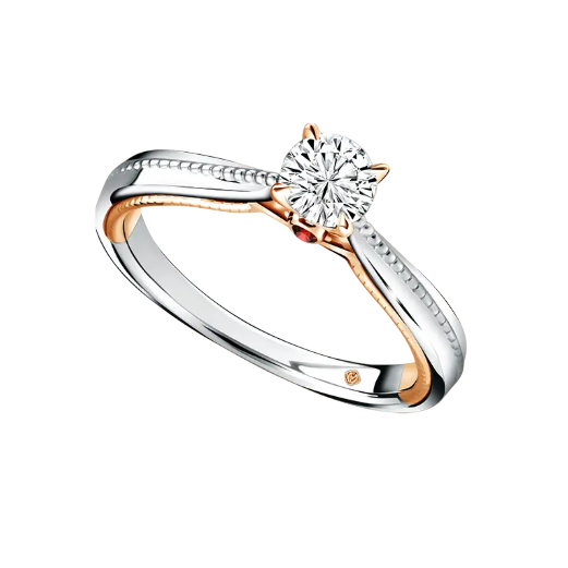 Cincin Tunangan Desain Eksklusif Terinspirasi Rosace Notre Dame Cathedral