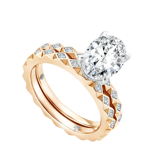 Oval Diamond pada Cincin Tunangan Terbaru MONDIAL