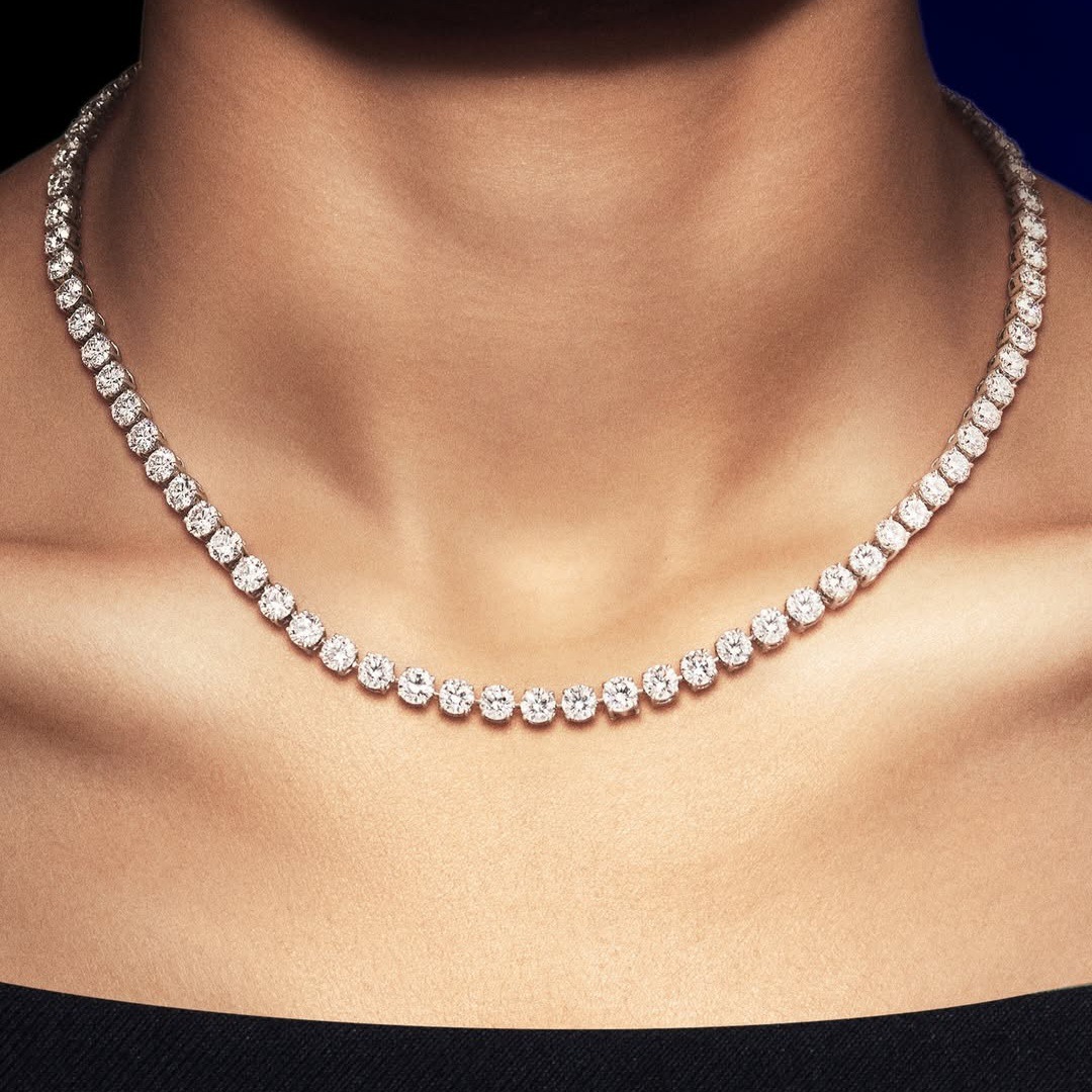Neckline Matching Diamond Necklace MONDIAL