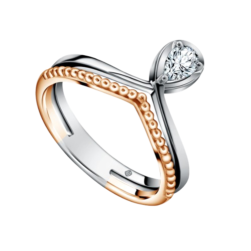 Cincin Wanita Desain Elegan MONDIAL