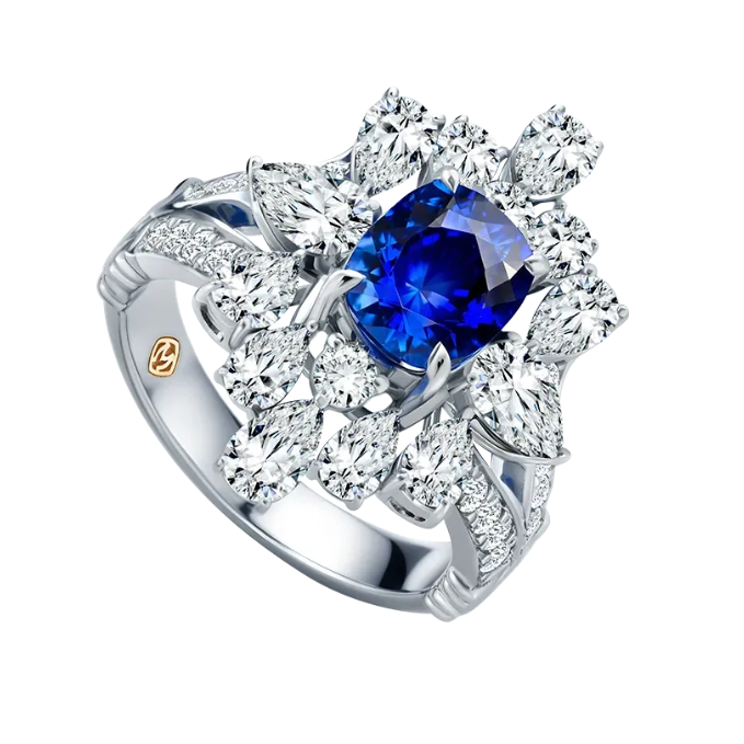 Blue Sapphire Ring MONDIAL Realms Terbaru