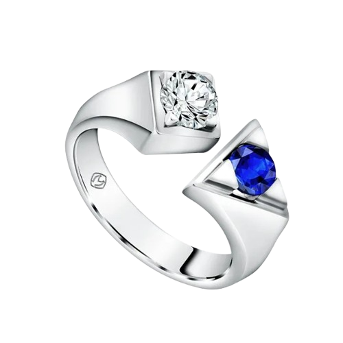 Pesona Blue Sapphire Ring Precious dari MONDIAL