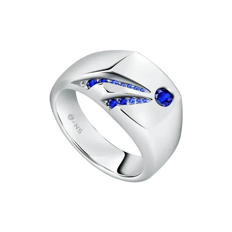 Blue Sapphire Ring MONDIAL Terinspirasi Eksplorasi Desain Nicholas Saputra