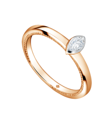 Marquise Diamond Shape pada Cincin Wanita MONDIAL