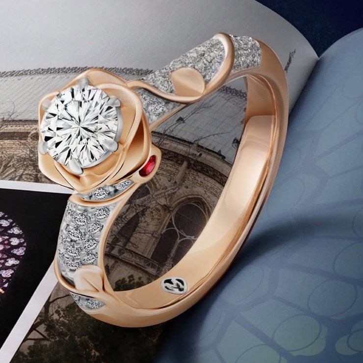 Fine Jewelry Craftsmanship pada Diamond Rings MONDIAL