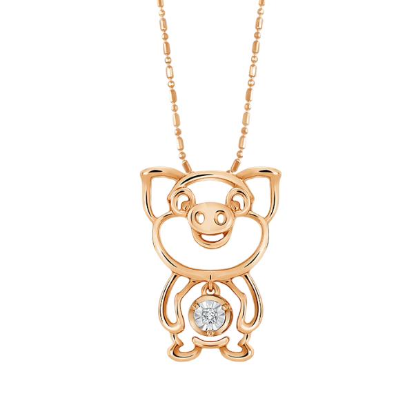 Sempurnakan Momen Imlek dengan Liontin Berlian Shio MONDIAL