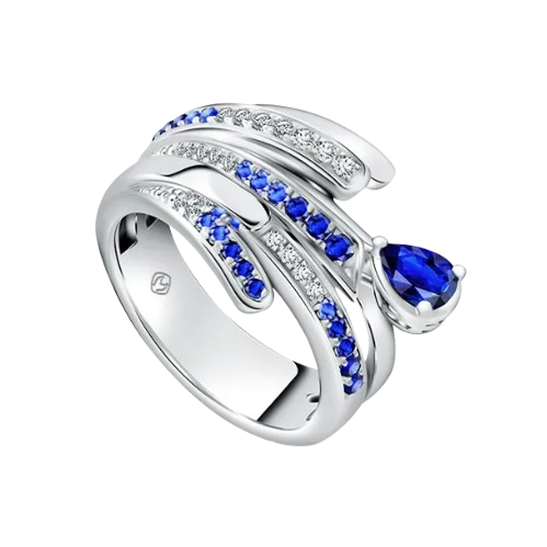 Sempurnakan Koleksi Anda dengan Cincin Blue Sapphire MONDIAL