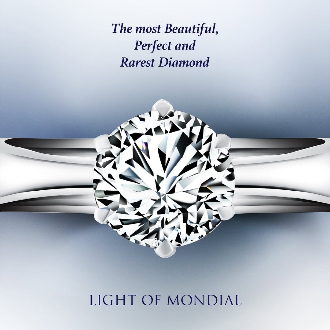 Pesona Solitaire Ring dengan Berlian Light of MONDIAL
