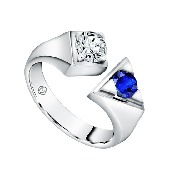Cincin Blue Sapphire MONDIAL Precious Pilihan Tepat Untuk Hadiah Valentine