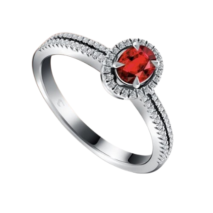 Model Cincin Batu Ruby MONDIAL dengan Kemewahan yang Terpancar Nyata