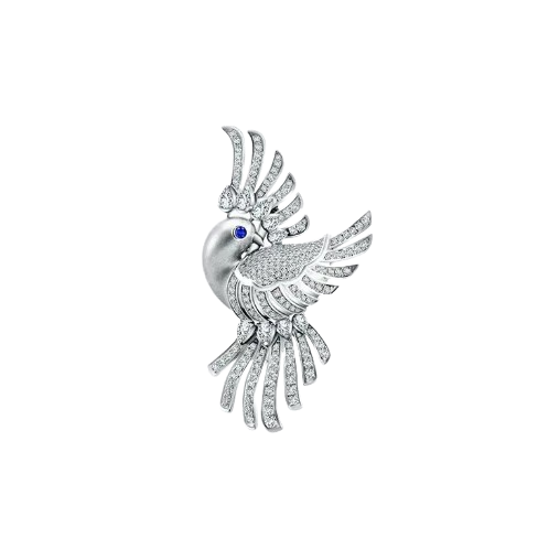 Pesona Brooch dari MONDIAL dengan Paduan Natural Diamond