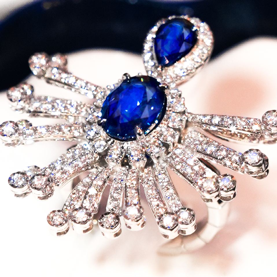 Koleksi Blue Sapphire Ring dari MONDIAL Terbaru