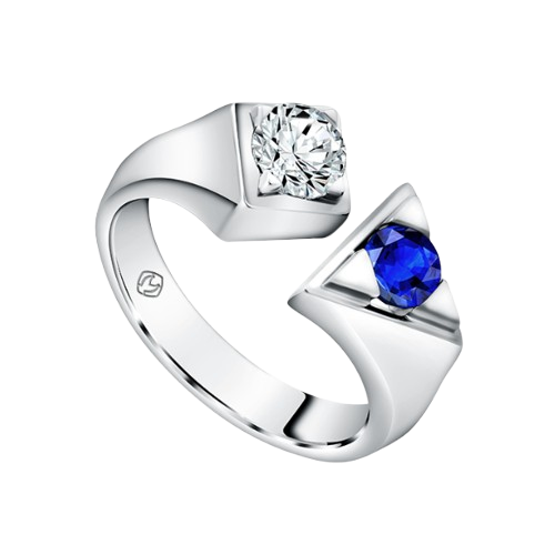 Pesona Blue Sapphire and Diamond Ring dalam Cincin Pria dari MONDIAL